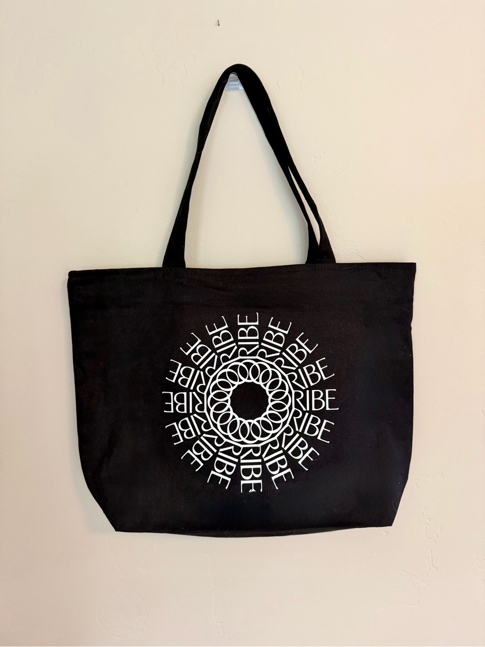 Black Canvas Tote Bag - Oribe